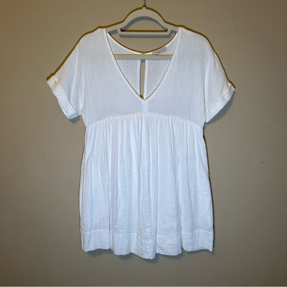 Lida Kate White Gauze Dress